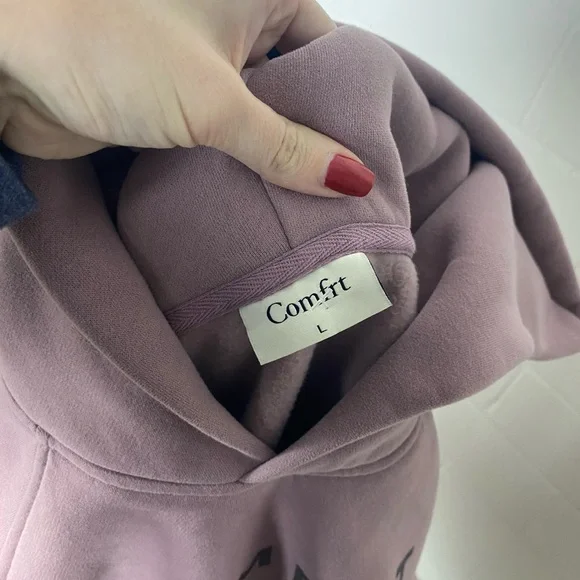 Comfrt Tranquil Hoodie in Orchid - Picture 7 of 8